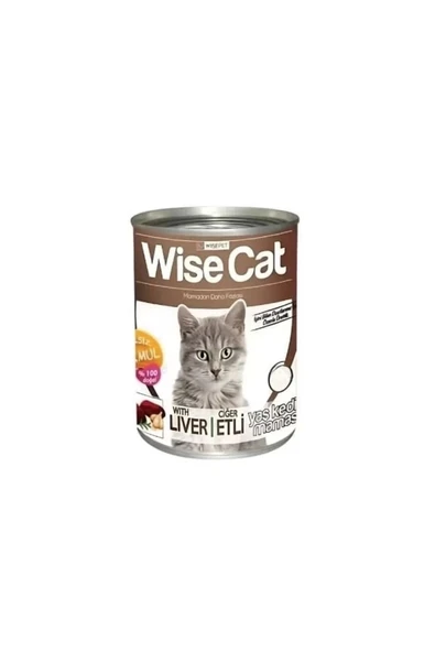 Ciğerli Yetişkin Konserve Kedi Maması 400 gr