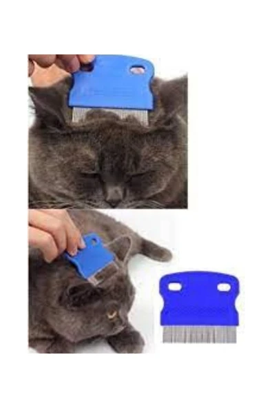 vet advice Kedi Köpek Bit Pire Tarağı Bit Fırça tarağı - Resim 2