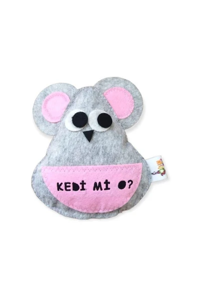 Kedi Mi O? 12 Cm Catnip + Kedi Zili