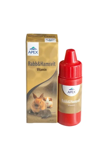 Apex Rabb&hamsvıt Tavşan Ve Hamster Vitamini 20ml ürün görseli 1