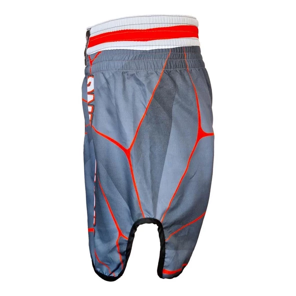 DragonDo KB243 Kick Boks Şortu Kick Boxing Antrenman Şortu Gri Desenli Şort - 4