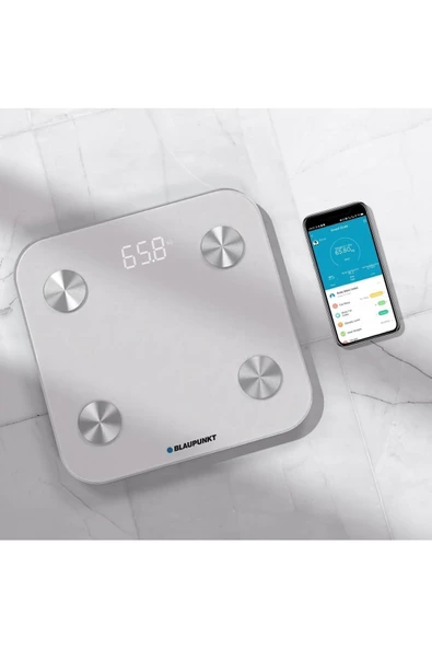 Blaupunkt SW500 Body Master Smart Beyaz Baskül - 4