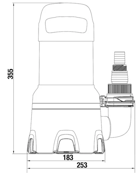 Gardena 9042 Kirli Su Dalgıç Pompası 16000 - 7