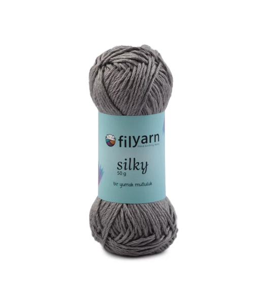 Silky Baharlık Örgü İpi Bambu Pastel İpi Parlak İp Bebek İpi Hırka Kazak İpi Motif İpi - Resim 11