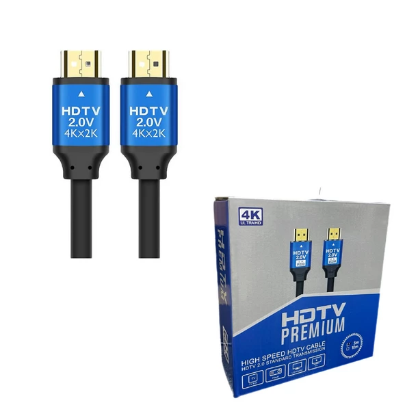HDMI KABLO 2K 4K HD KABLO 2.0 Hdmi - 5m - KUTULU ürün görseli 1