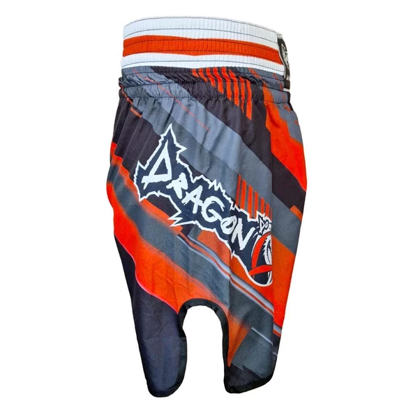DragonDo KB244 Kick Boks Şortu Kick Boxing Antrenman Şortu Dijital Baskılı Şort - 5