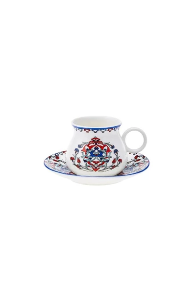 Karaca Hattat 6 Kişilik Kahve Fincanı Takımı 90 ml - 7
