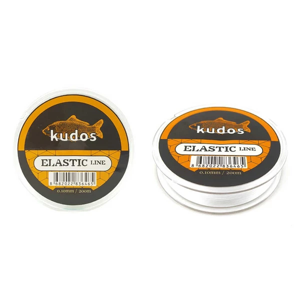 Kudos Elastic Line Yem İpi 200m 0,10mm  Standart Standart