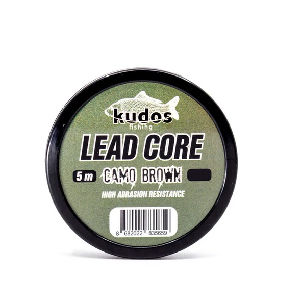 Kudos Lead Core Camo Brown 5m 35 Lb.  Standart 45LB