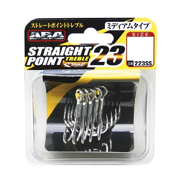 Shout Straight Point 23 Silver Üçlü İğne (6AD)  Standart NO2