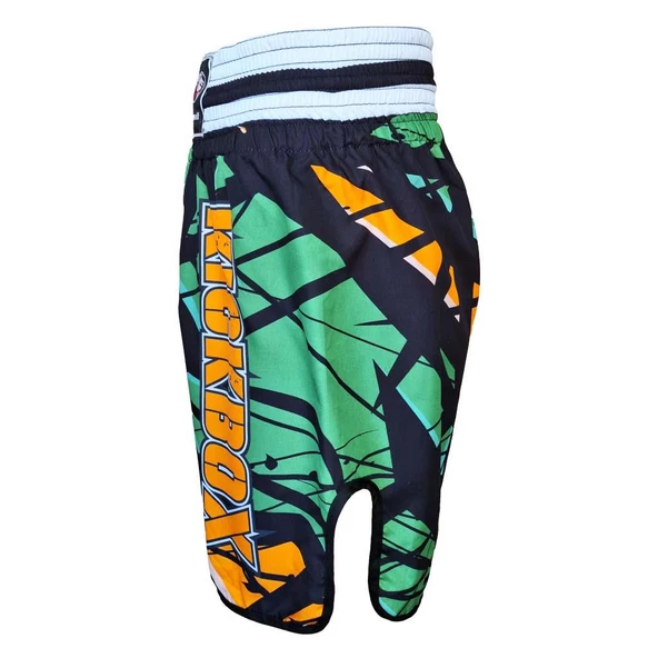 DragonDo KB245 Kick Boks Şortu Kick Boxing Antrenman Şortu Dijital Baskılı Desenli Şort - 4