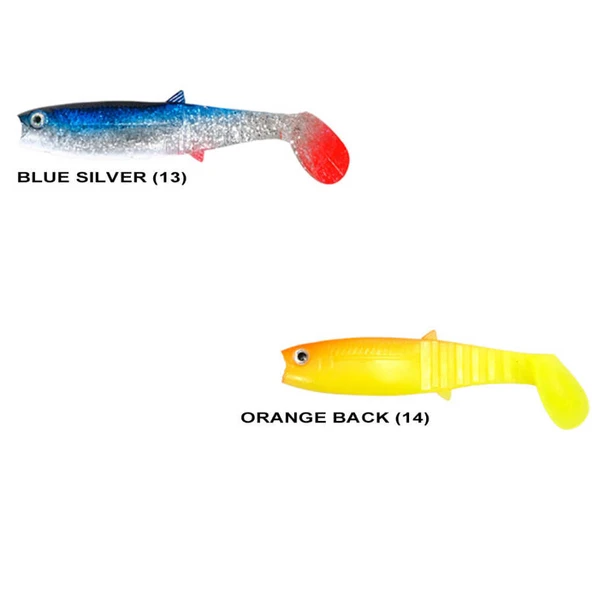 Remixon Buster Shad 10cm Silikon Yem (5 Adet)  GREEN Standart - 2