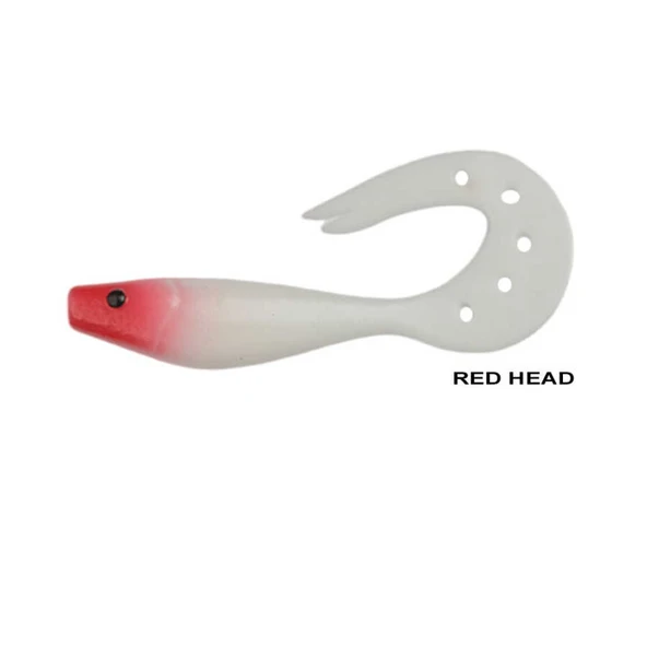 Remixon Sandra 9cm Silikon Yem (25 Adet)  Standart ORANGE BACK - 3
