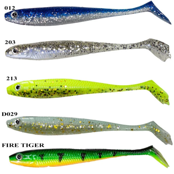 Remixon Paddle Shad 9cm (5 Adet)  012 Standart