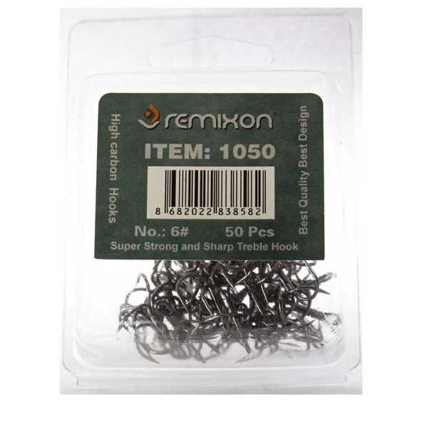 Remixon 1050 Black Nickel Üçlü İğne  Standart 4 - 4