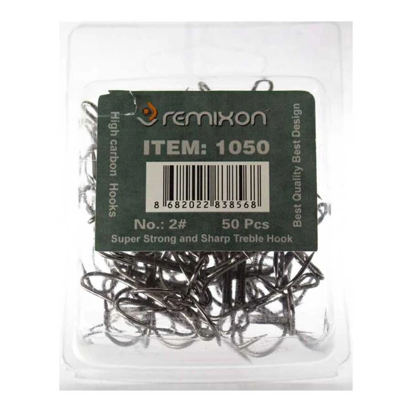 Remixon 1050 Black Nickel Üçlü İğne  Standart 4 - 2