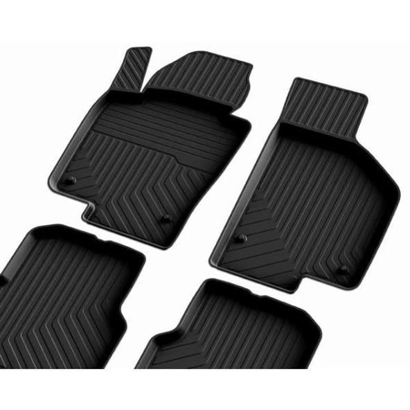 Skoda Fabia 2 Ferrous 4D Havuzlu Kauçuk Paspas 2007 2014 - 2