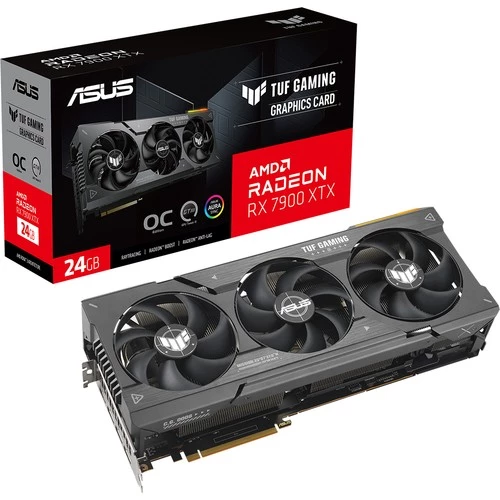 Asus Rx 7900 Xtx Tuf Gaming Oc Edition Tuf-Rx7900xtx-O24g-Gamıng 384 Bit Gddr6 24 Gb Ekran Kartı