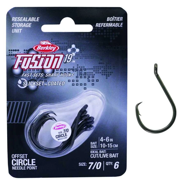 Berkley Fusion19 Circle Olta İğnesi  Standart NO:4-10LU