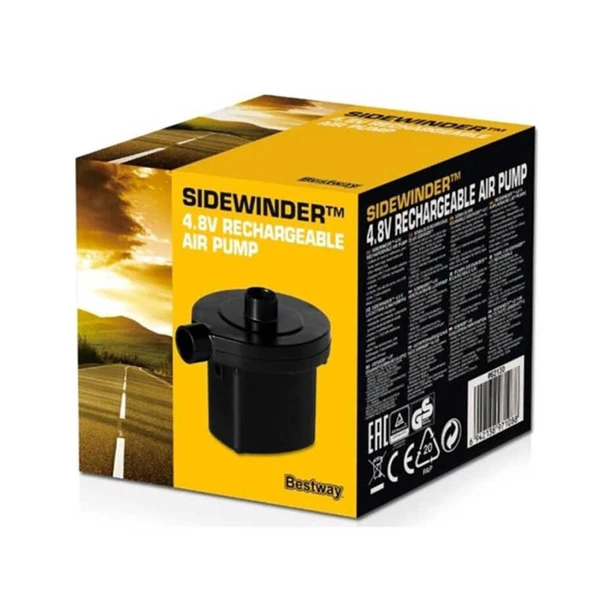 Bestway 62130 Sidewinder 4.8V Şarj Edilebilir Pompa  Standart Standart - Resim 3