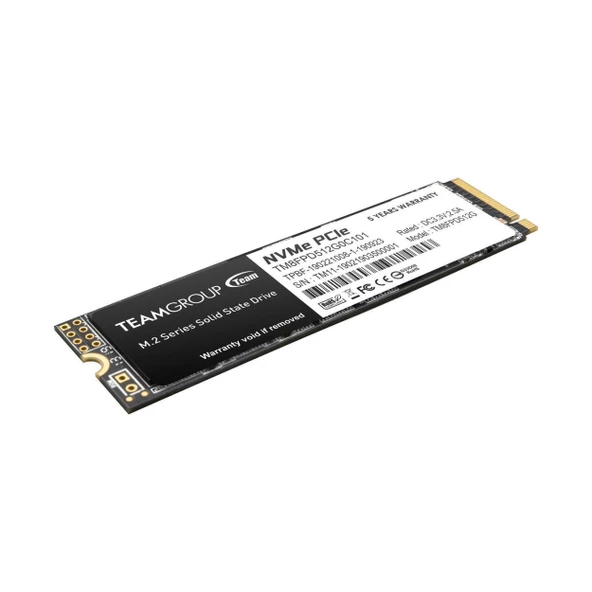 Team MP33 Pro TM8FPD512G0C101 512GB (2100/1700MB/s) M.2 2280 PCIe 3.0 NVMe SSD - 2