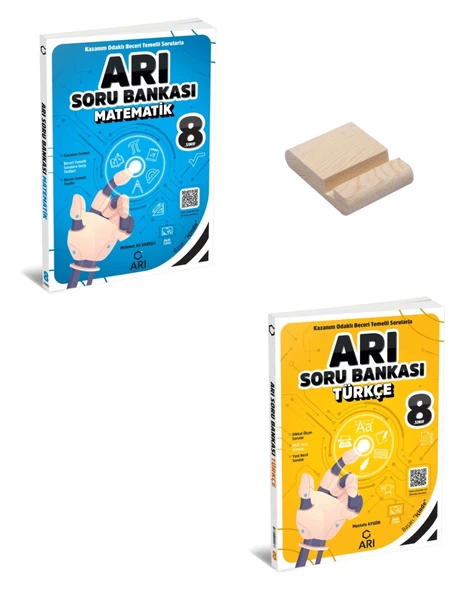 LGS 8. Sınıf Matematik ve Türkçe Arı Soru Bankası