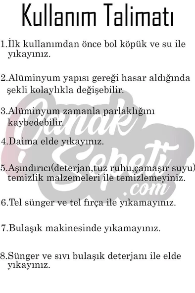 Alüminyum Kulplu 8 Litre Yoğurt Su Kovası Kabı Bakraç Satıl 17no - 3