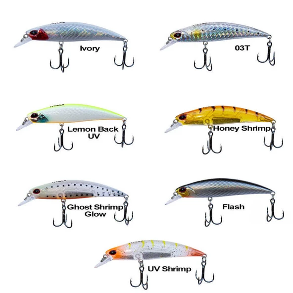 Ryuji S 70 7cm 9gr Sinking Maket Yem  Standart GHOST SHRIMP - 3