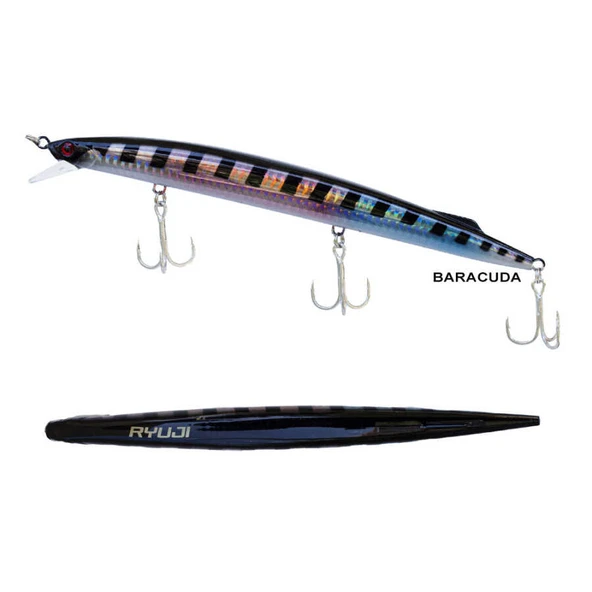 Ryuji Master Jerk Sinking 190mm 36gr Hard Bait  Standart LEMON BACK - 3