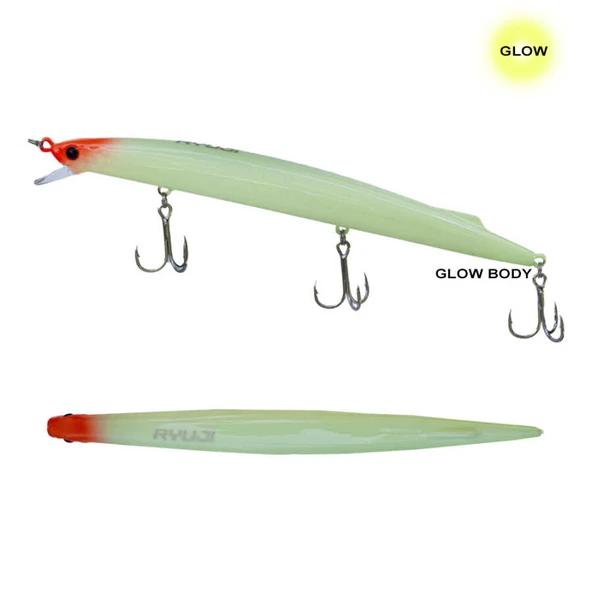 Ryuji Master Jerk Sinking 190mm 36gr Hard Bait  Standart LEMON BACK - 6