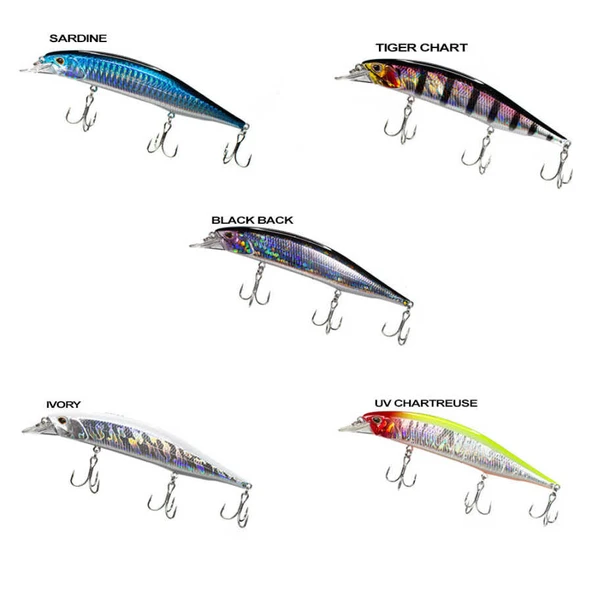 Ryuji Jerk Pilot Suspending 12cm 20gr  Standart UV CHARTREUSE - 3