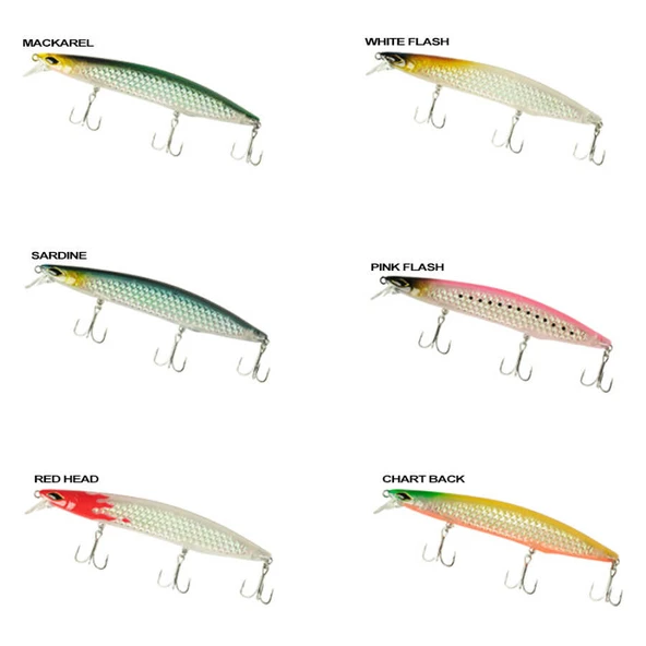 Ryuji Flash Minnow 14cm 28gr Floating Maket Yem  Standart MACKAREL