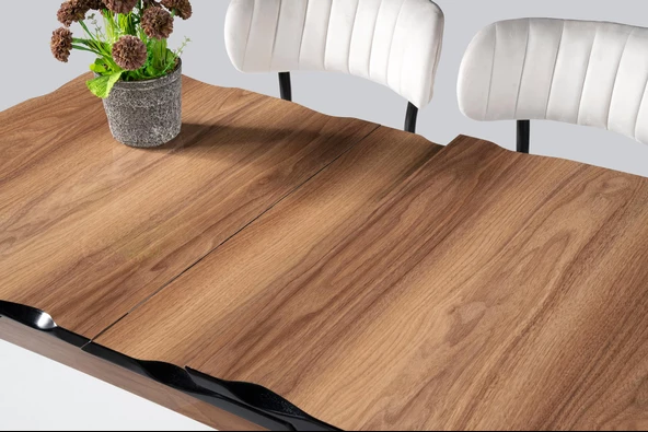 Erezoğulları Mobilya İkon Beta MDF Mutfak Masa Sandalye Takımı 70x110 - 3