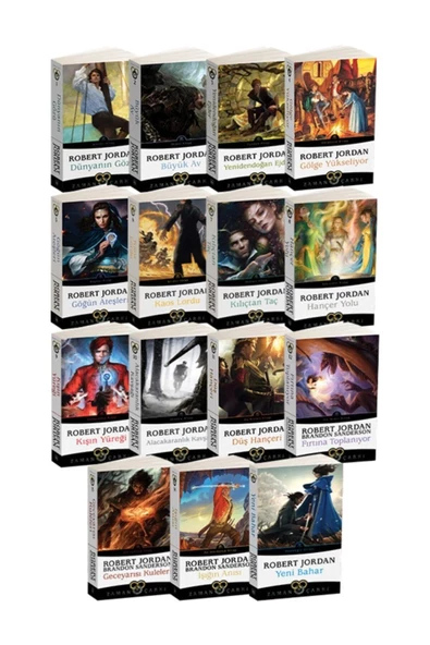Zaman Çarkı 15 Kitap Takım (Karton Kapak)