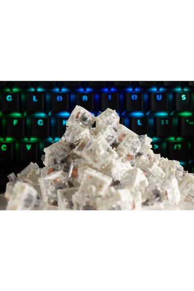 Glorious Kailh Mekanik Klavye Switch Gri