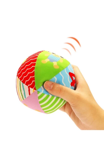 Sozzy Toys Çıngıraklı Renkli Topum szy242 - 2