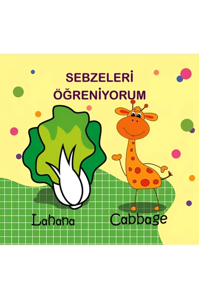 Sozzy Toys Sebzeler Hikaye Kitabım