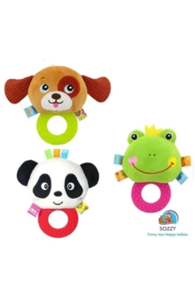 Sozzy Toys 3lü dişlik ürün görseli 1