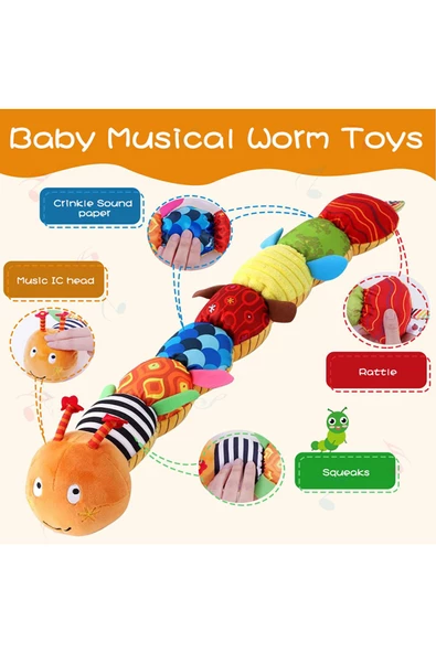 Sozzy Toys Sevimli Tırtıl - 2