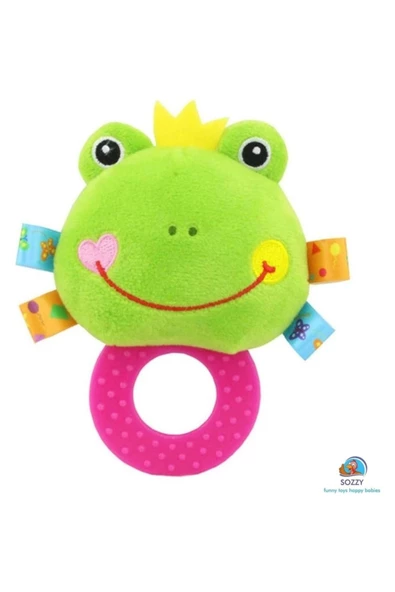 Sozzy Toys Sozzy Çıngıraklı Dişlik Kurbağam Szy215 - Resim 2
