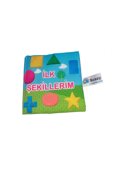Sozzy Toys Ilk Şekillerim Hikaye Kitabım - Szy244 Moru ürün görseli 1