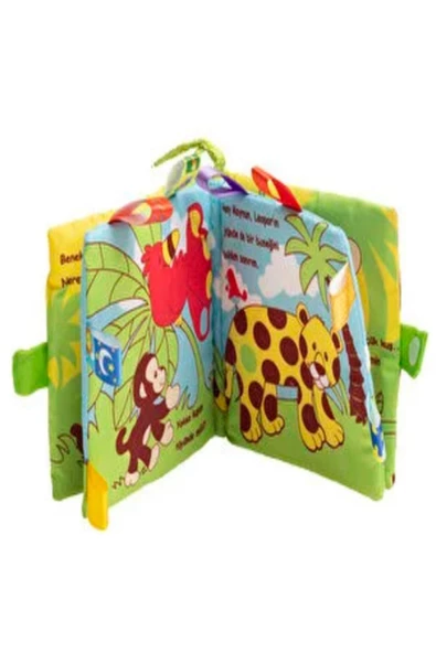 SozzyToys Nakışlı Hikaye Kitabı- Maymun - Resim 3