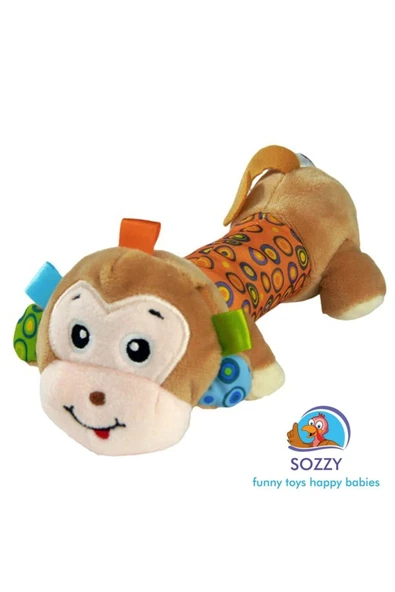 Sozzy Toys Çıngıraklı Aynalı Maymun