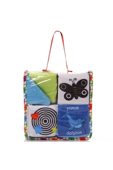 Sozzy Toys Eğitici Çıngıraklı Renkli Küpler Szy241 - 2