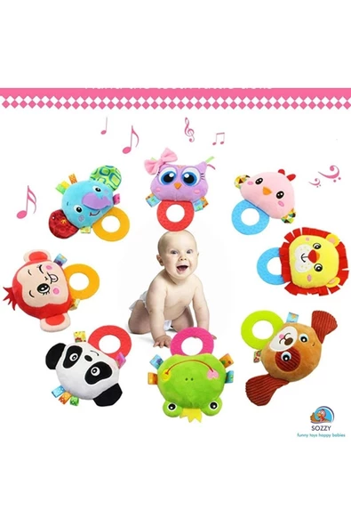 Sozzy Toys Toys Çıngıraklı Dişlik Maymunum Szy209 - 2
