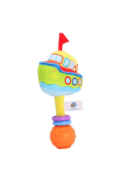 Sozzy Toys Toys El Çıngırağı Gemi Çıngıraklı Oyuncak Szy196 ürün görseli