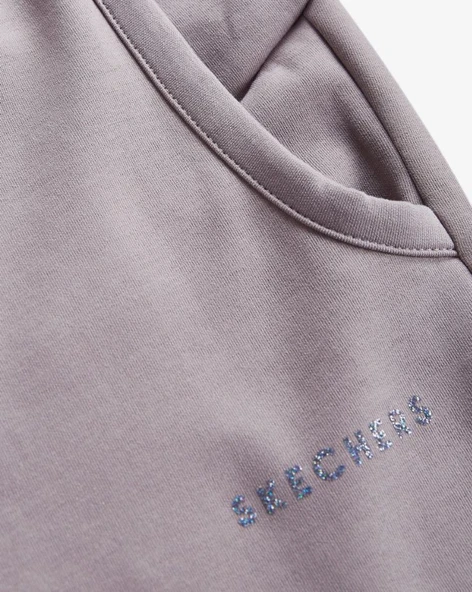 Skechers W Soft Touch Eco Wide Leg Sweatpant S232180- Kadın Eşofman Altı - Resim 7