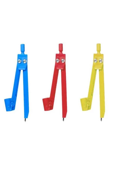 Cetvel Takımı 30 Cm 3 Paket Yıldızlar Cetvel Pergel Gönye İletki Şeffaf Çizim Takımı Pergelli Çizim Seti 4 Parça - 5