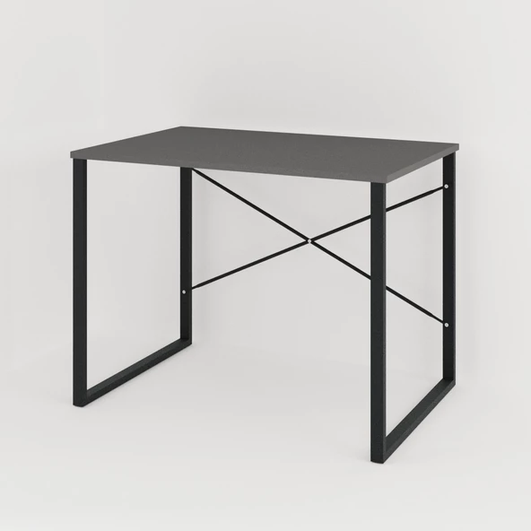 Eportatif Bilgisayar Masası Çalışma Laptop Masası Füme 1421 - 3