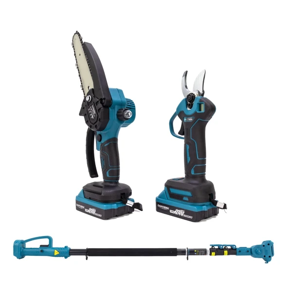 Dawreek Teleskopik 2.5m + İkili Budama Seti MK36 - 4